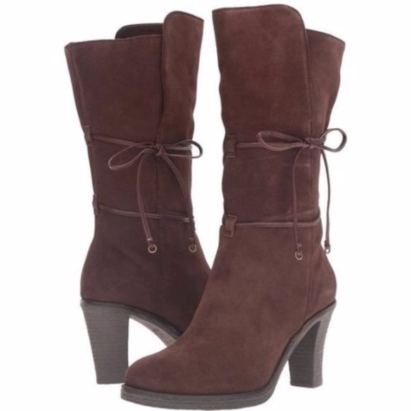Johnston & Murphy Shoes - NEW Johnston & Murphy Brown Suede Boots 6.5